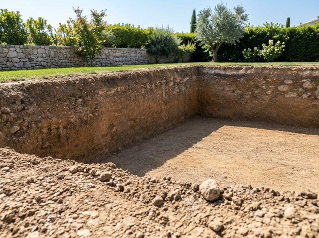 Excavaciones para piscinas en Sanxenxo - Imagen 1