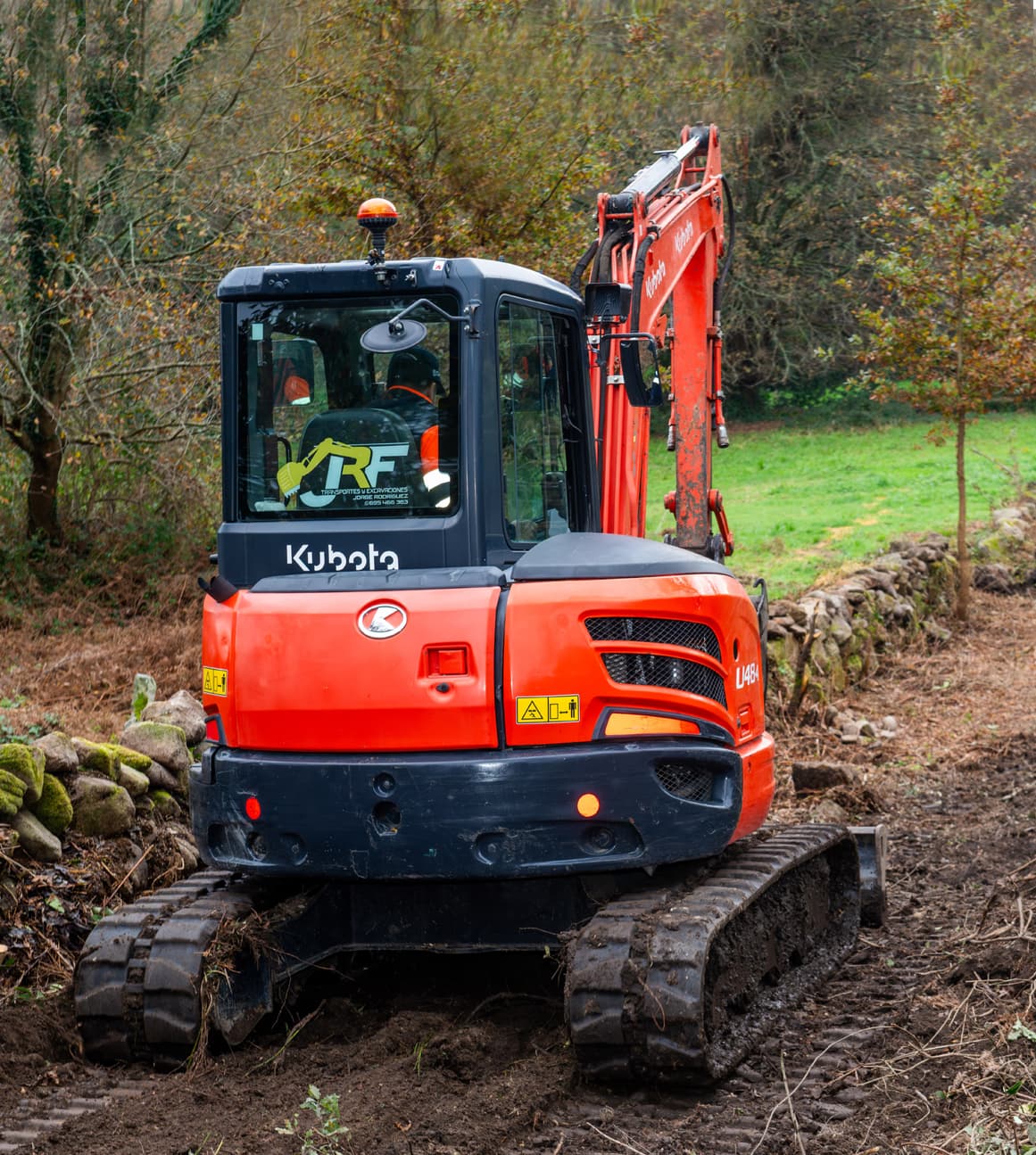 Acondicionamiento de tierras en Pontevedra
