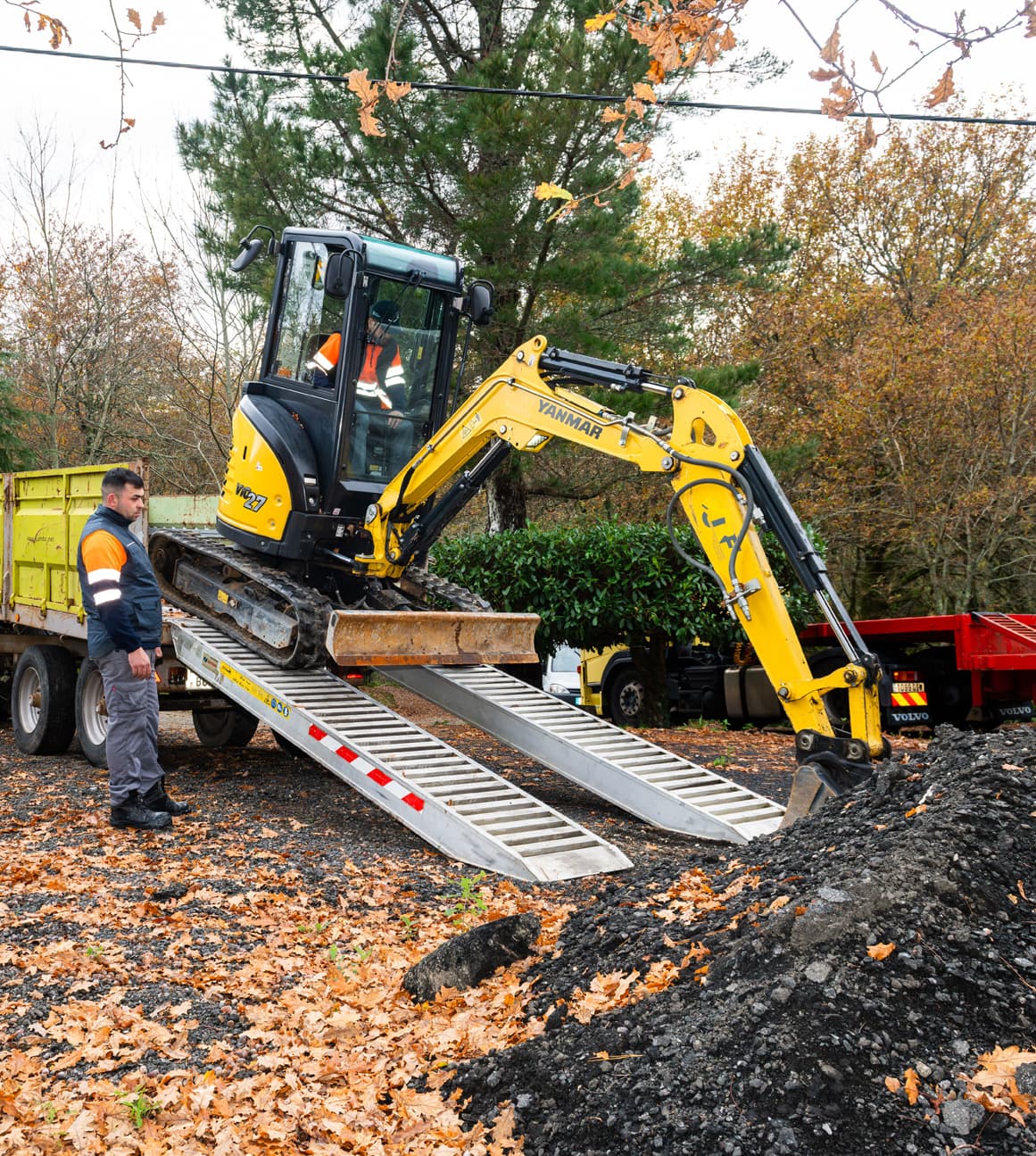 Excavaciones en Pontevedra