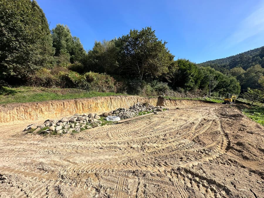  Movimiento de tierras en Pontevedra
